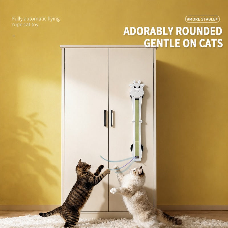 Wall Mounted Automatic Cat Toy