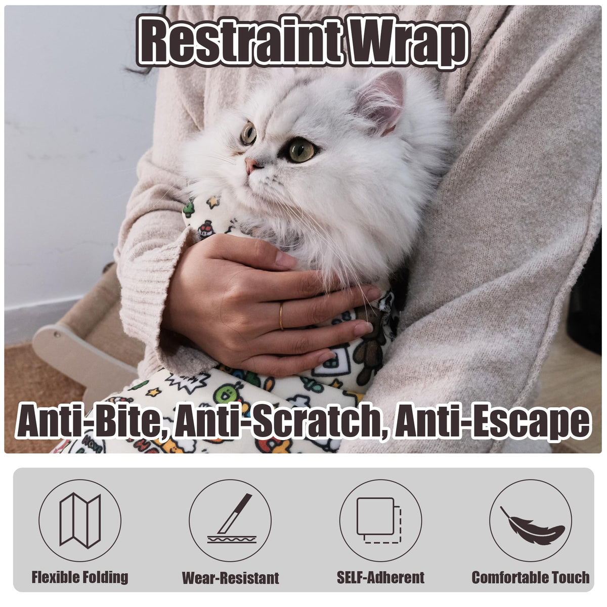 Velcro Fabric For Cat Multi-functional Self-Adhesive Cloth