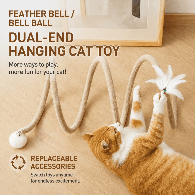 Foldable Spiral Cat Toy