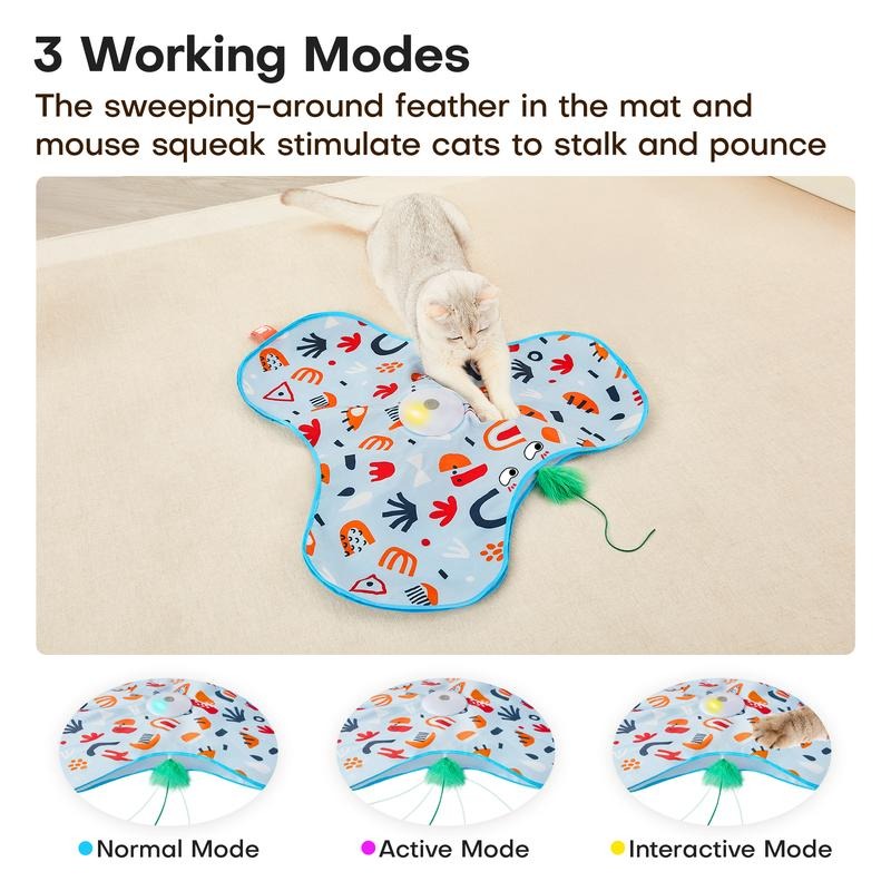 Smart Interactive Hide & Seek Cat Toy