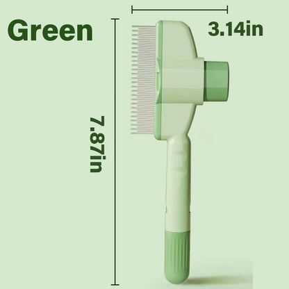 🔥Self-cleaning Pet Flea Comb Grooming Brush