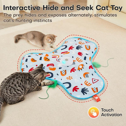 Smart Interactive Hide & Seek Cat Toy