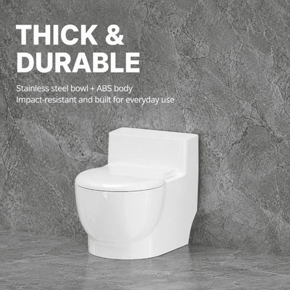 Toilet Shaped Cat Bowl