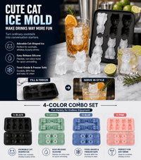 🔥 4 Pcs: The Ultimate Cat Lover Set (Mix Colors)