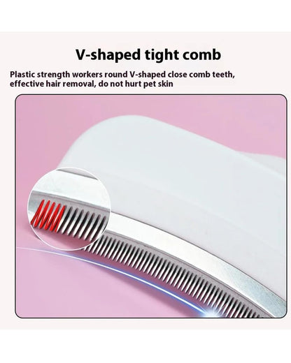 V-Tooth Deshedding Comb for Pets