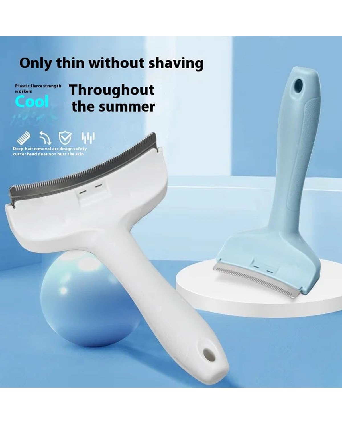 V-Tooth Deshedding Comb for Pets