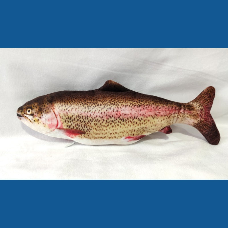 Realistic Fish Plush Toys for Cats