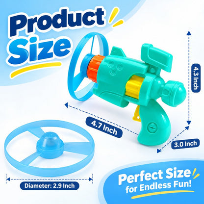 Light-Up Flying Disc Cat Launcher Set