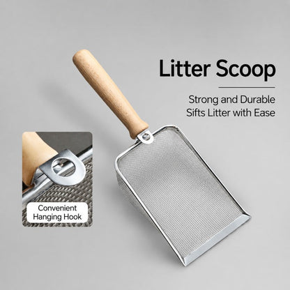 Stainless Steel Mesh Scoop