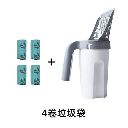 Integrated Scoop Waste Bin