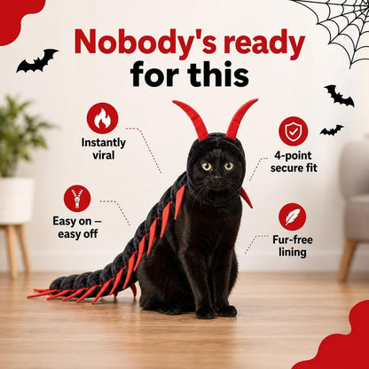 Giant Centipede Cat Costume