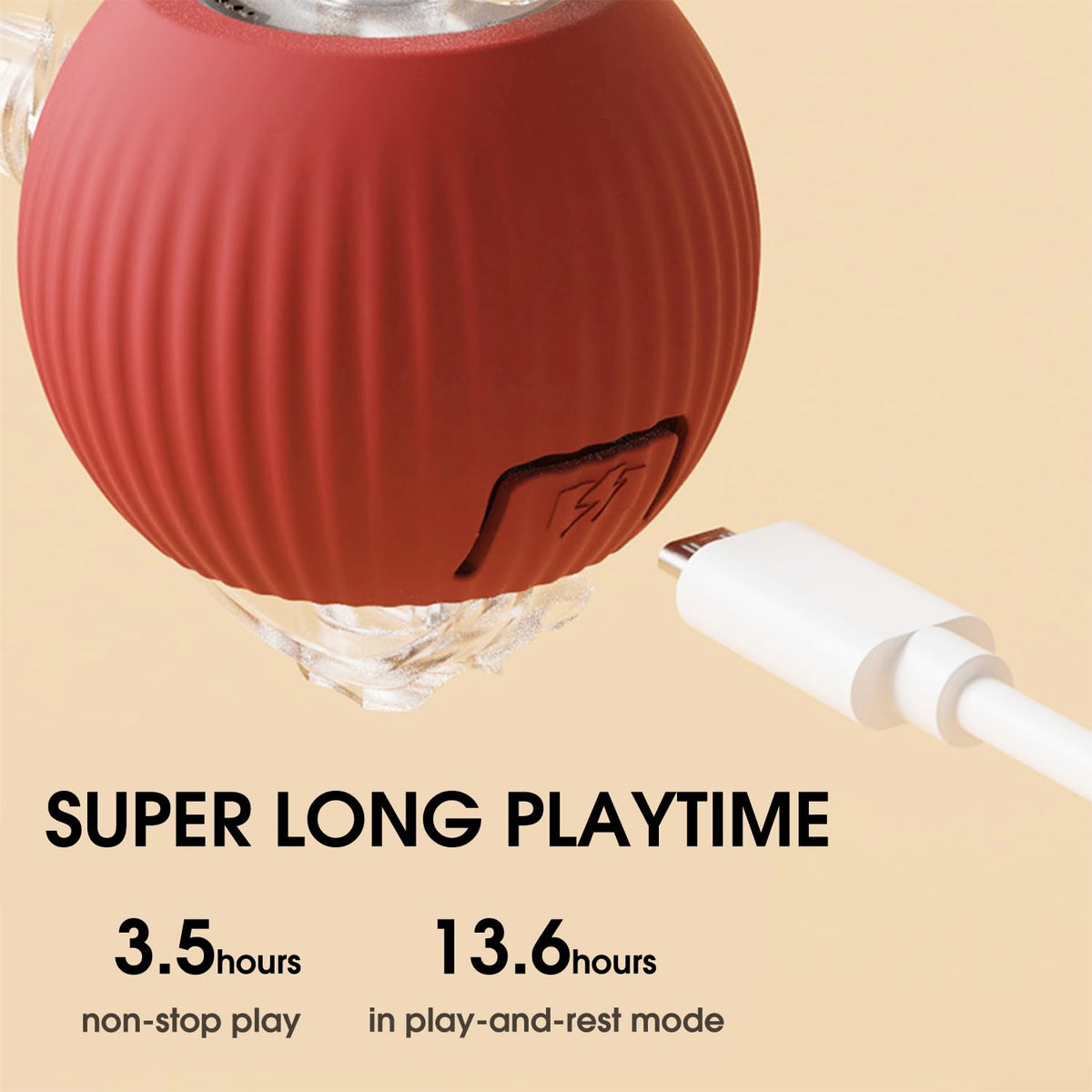 Yopoll interactive pet toy ball