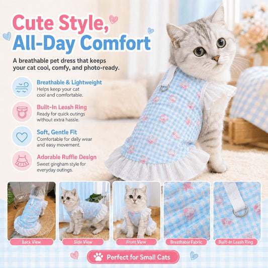 Integrated Leash Ring Dress