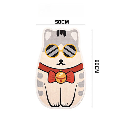Self-Adhesive Cartoon Cat Scratcher Mat – Cute, Claw-Friendly Home Protection
