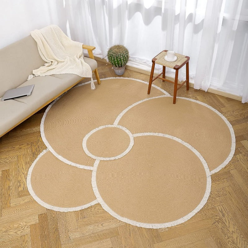 Premium Cotton Rope Area Rug – Soft, Durable, and Stylish Home Accent