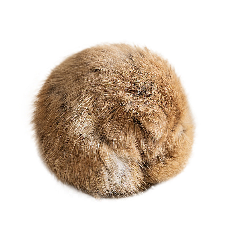Soft Fluffy Cat Toy Ball