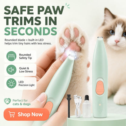 Safe LED Pet Trimmer